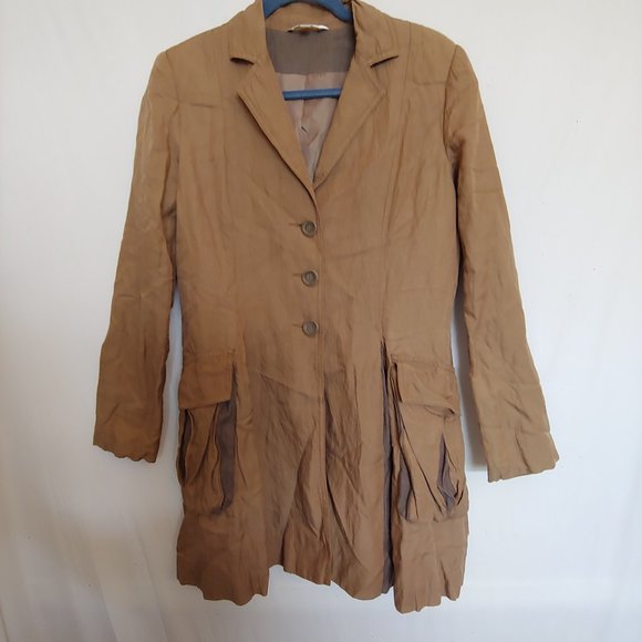 Cabi style 840 treasure hunter steampunk jacket antiquegold Med